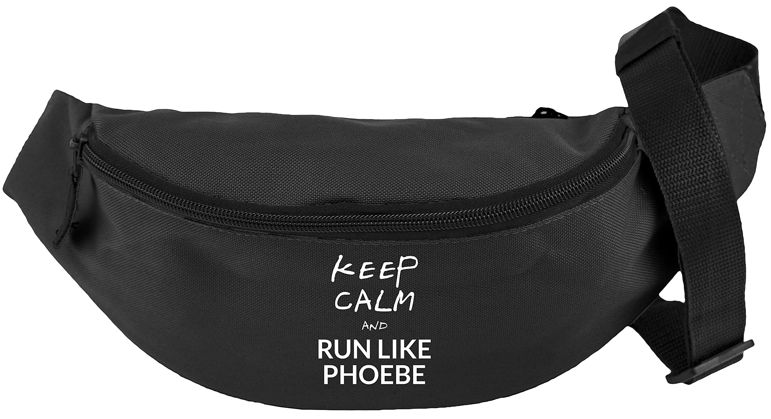 Hippowarehouse Keep Calm and Run Like Phoebe Waist Pack Bum Bag Festival Accessory 38x14x8cm 2.5 litres