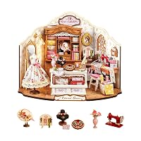 Rolife Casa delle Bambole Sartoria di Elsa Casa Miniatura Kit Modello in Legno Stile