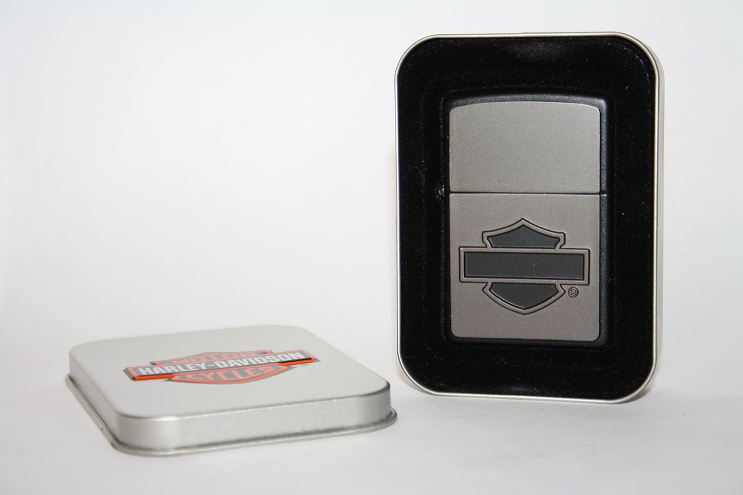 Zippo Harley Davidson gunmetal lighter Amazon.co.uk Home & Kitchen