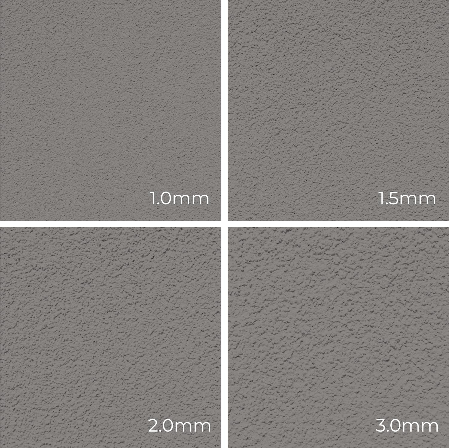 Intonaco In Resina Siliconica Grigio Scuro Freddo F275 15kg 1mm