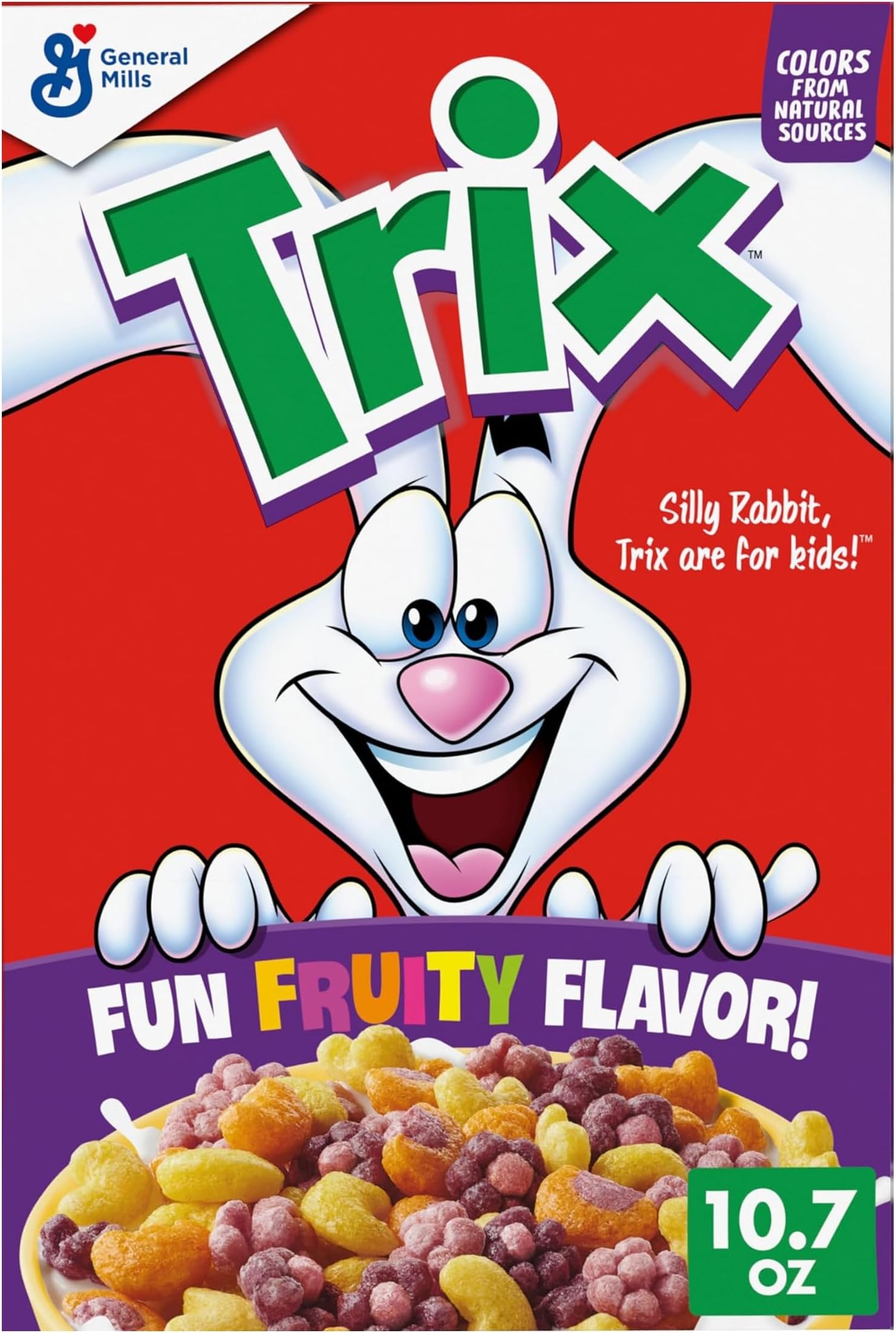Breakfast Cereal, 6 Fruity Shapes, 10.7 oz