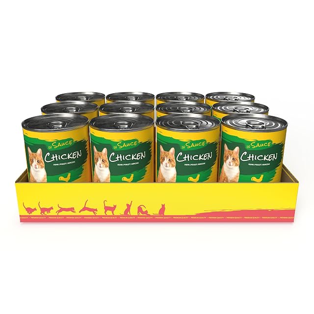 Foto 2 de 8 de JosiCat Pollo in Sauce (12 x 415 g)