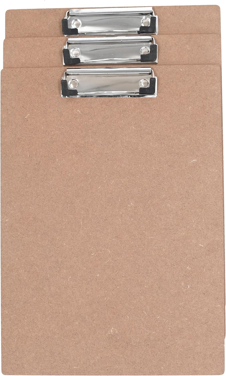 IVEI Clip Pad Writing Board | Examination Board, Drawing Pad & Note-Taking Board | MDF A4 Plain - Set of 3 | Exam Pad (Plain)