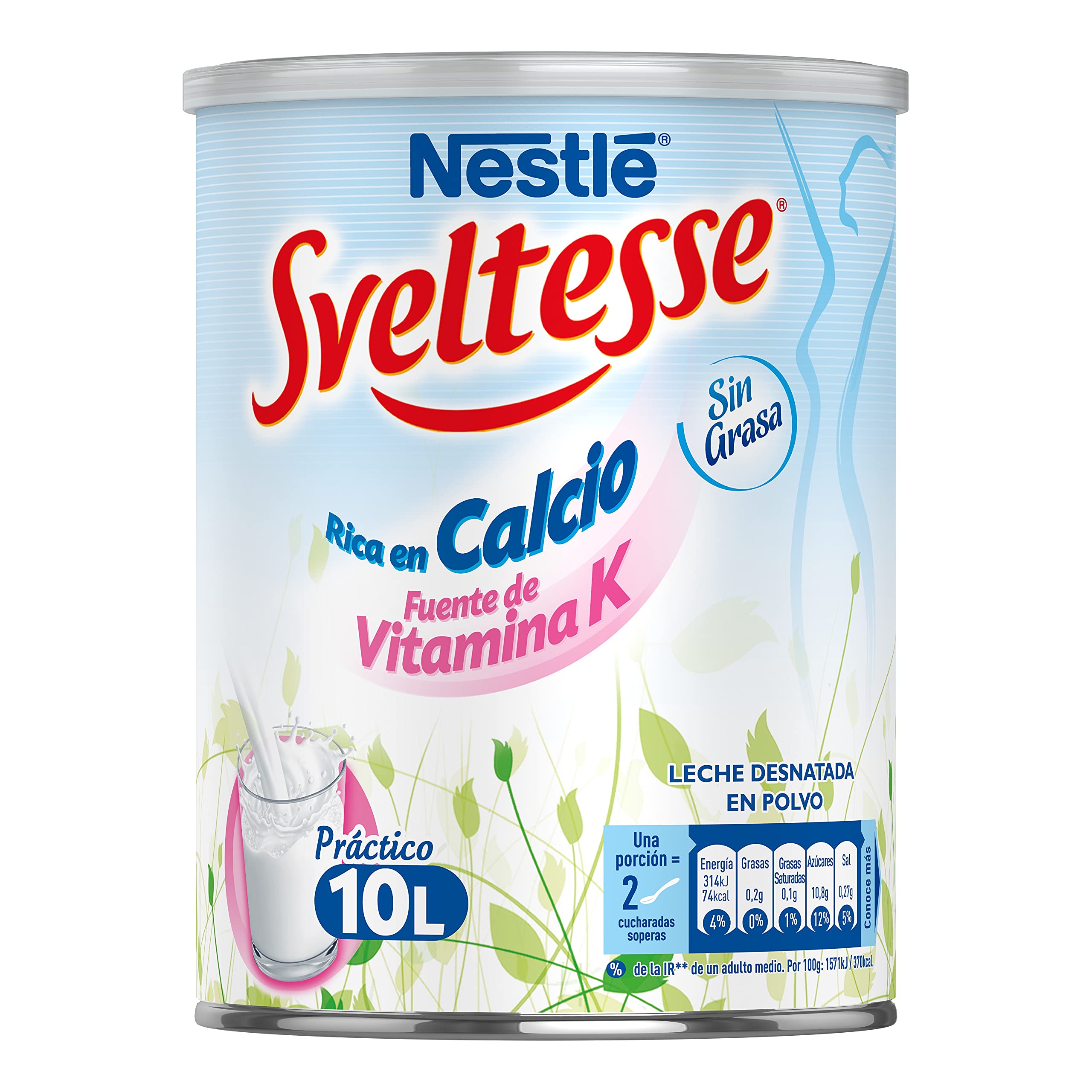 Sveltesse Nestlé Leche en Polvo Desnatada 1 Kg