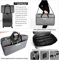 Vista 6 de Pedalera de Guitarra Ghost Fire de Aleación de Aluminio 3.3lb Pedalera de Efectos 22''x12.5'' con Bolsa de Transporte, Serie V (V-STANDARD 2.0)