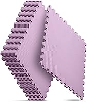 Vista 18 de Tapete de Gimnasio para Casa, Tapete de Ejercicio tipo Rompecabezas, Baldosas de Espuma EVA Entrelazadas para Equipos de Entrenamiento en Casa