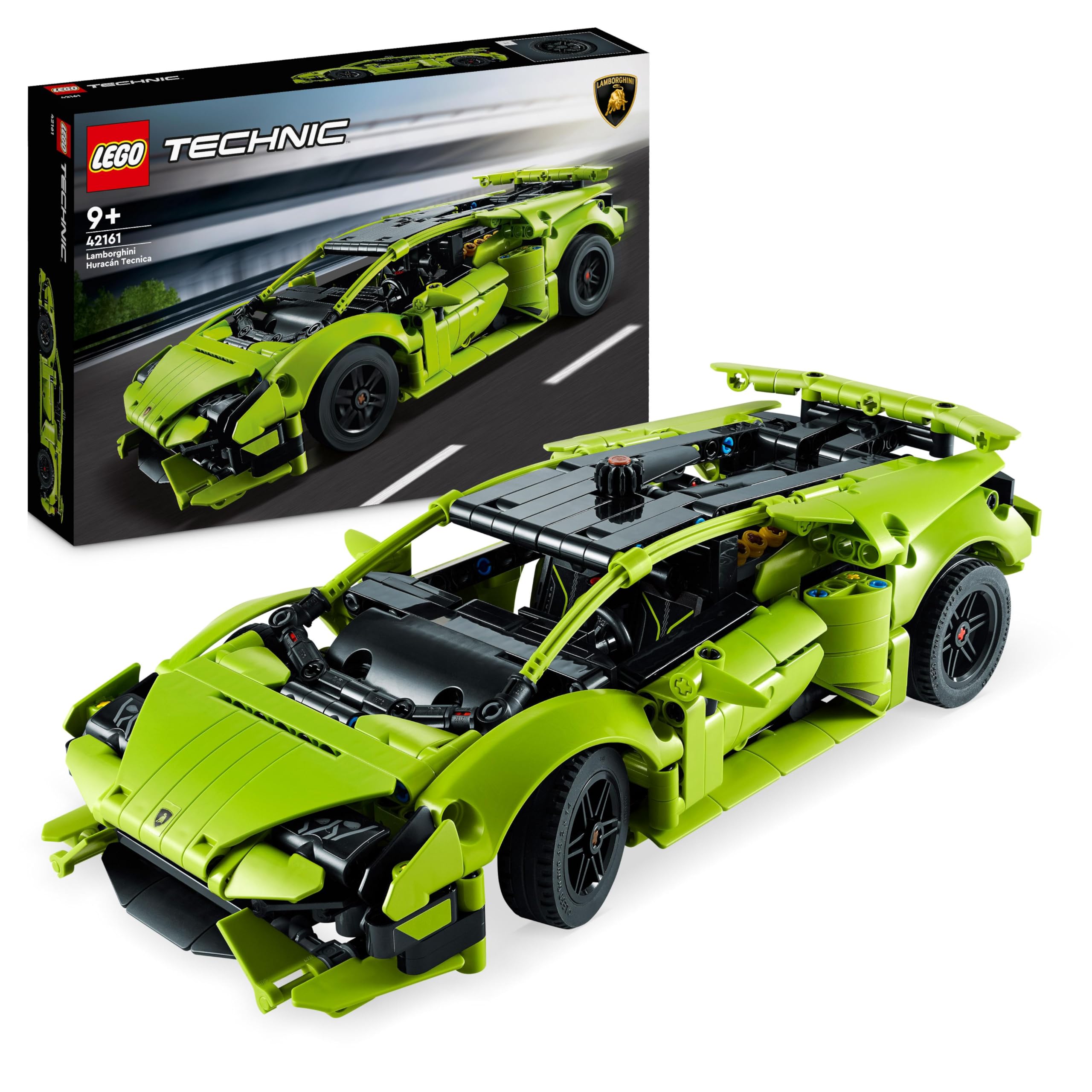 Technic Lamborghini Huracán Tecnica 42161 Building Toy Set for Kids Aged 9+ Who Love Super Sports Car Toys