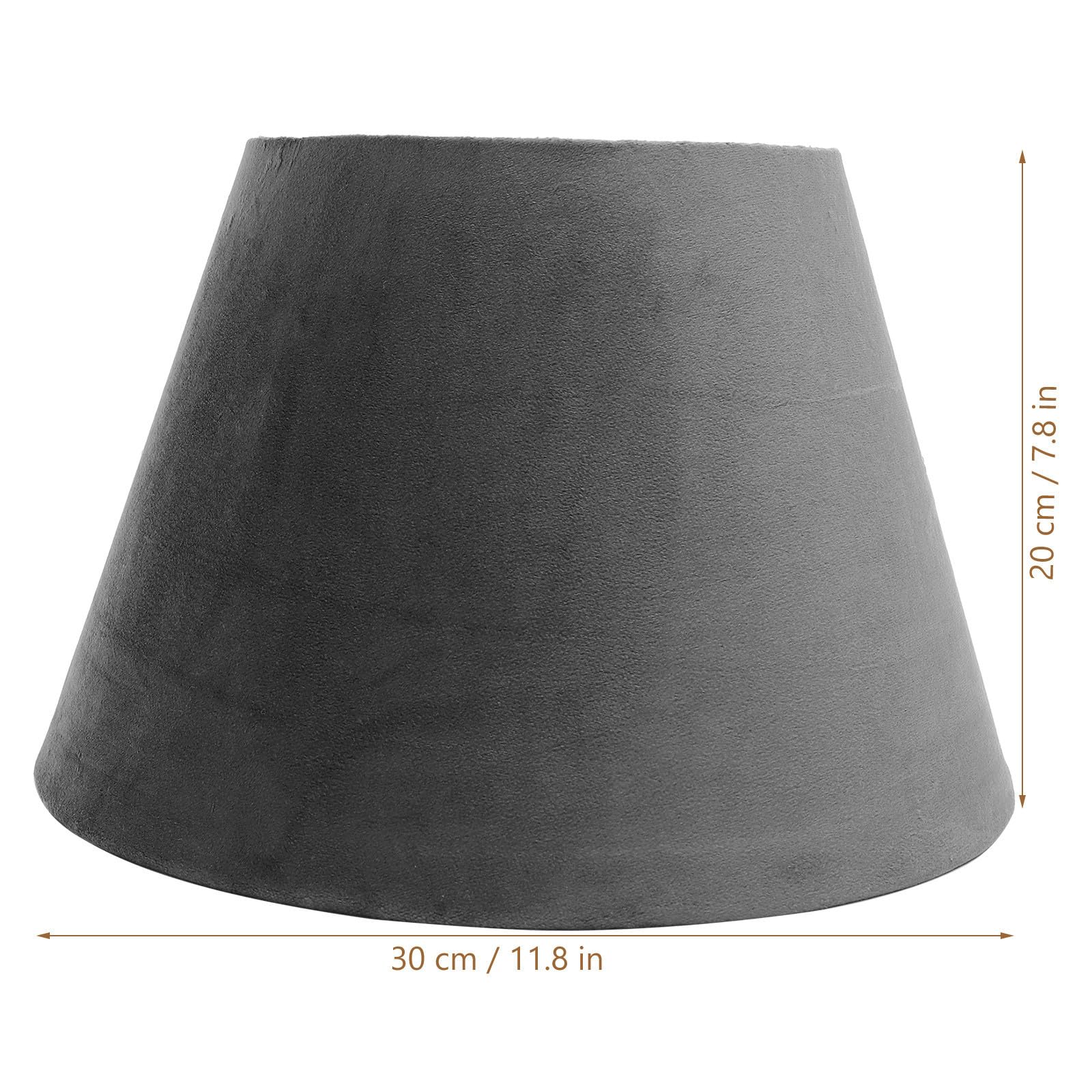 Stofflampenschirm für Tischlampe, Europäisch, Cremefarben, E27 E14