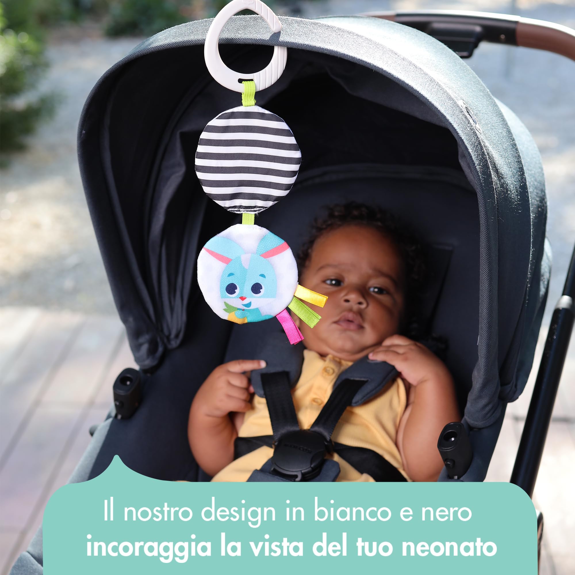 Tiny Love Magical Tales Set Giocattoli Educativi 4 Pezzi 0+ Sonaglio Massaggiagengive Pupazzo