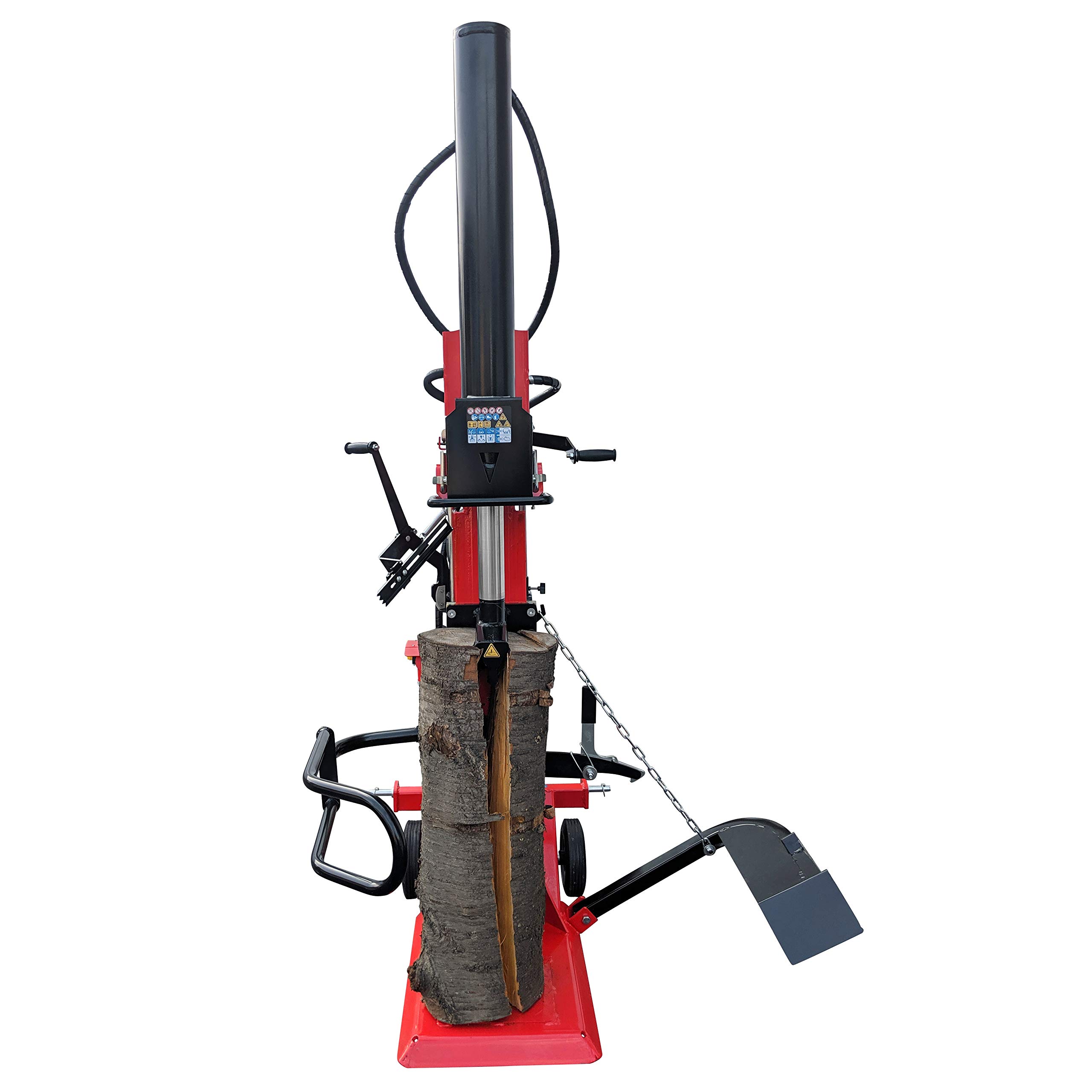 CROSSFER LS22T-PTO + E400V / 22 tonnellate di spaccatura / 110cm lunghezza spaccatura / azionamento a tre punti + motore elettrico 5,1kW 400V / funzionamento a 2 mani