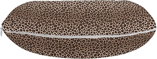 Miniatura 230 de Lunarable Teal Travel Pillow Neck Rest, Aquatic Fauna Theme Hand Drawn Style Various Starfish in Blue Shades, Memory Foam Traveling Accessory for