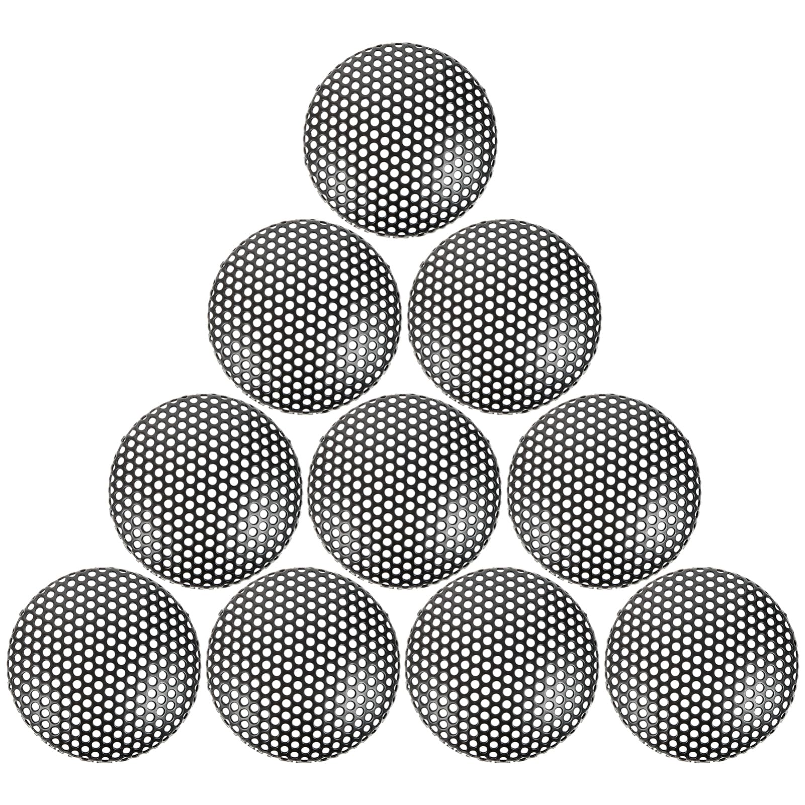 Totority 10pcs Mesh Microphone Grille Replacement for Ktv Conferences and Stage Compact Easy to Install Mic Accessories for Worn-out