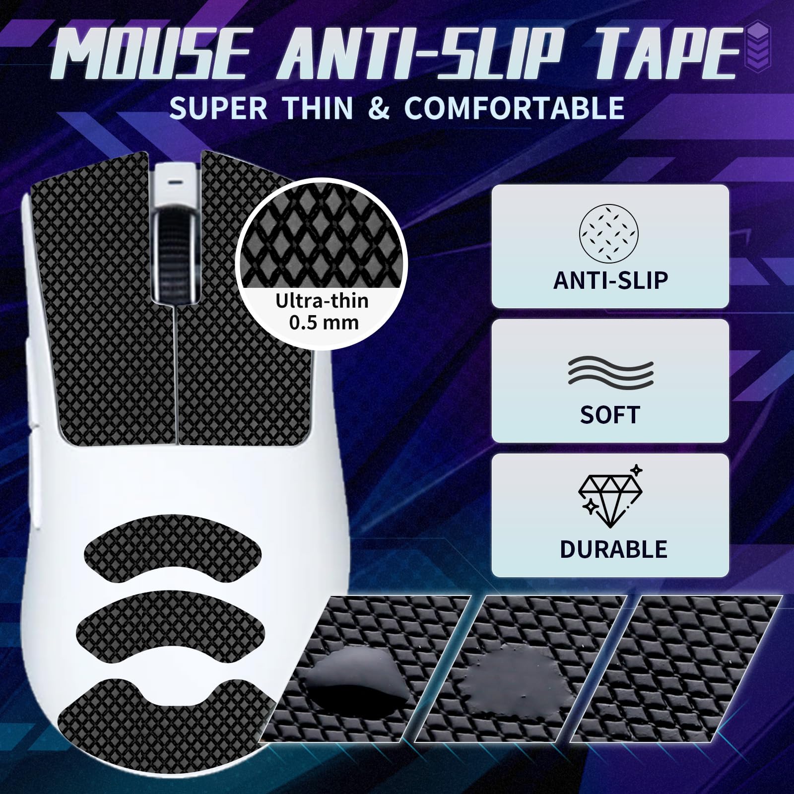 Amazon | TALONGAMES マウスグリップ テープ Razer DeathAdder V4 Pro