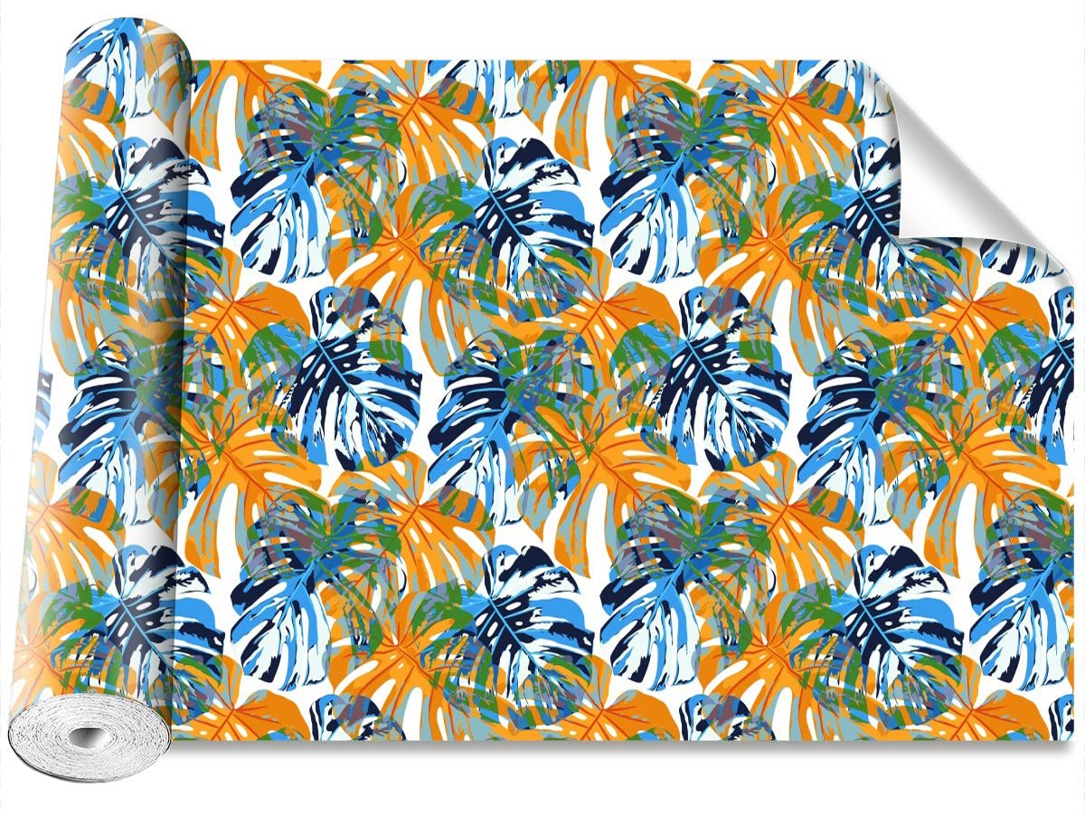 Papier peint feuilles tropicales pour salon moderne Décoration maison Tulup