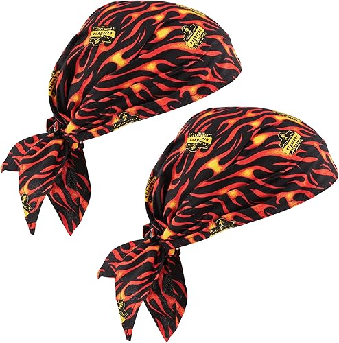 Miniatura 17 de Ergodyne - 12335 Chill-Its 6710 Trapo de rocío de enfriamiento evaporativo, perlas de enfriamiento de polímero, negro