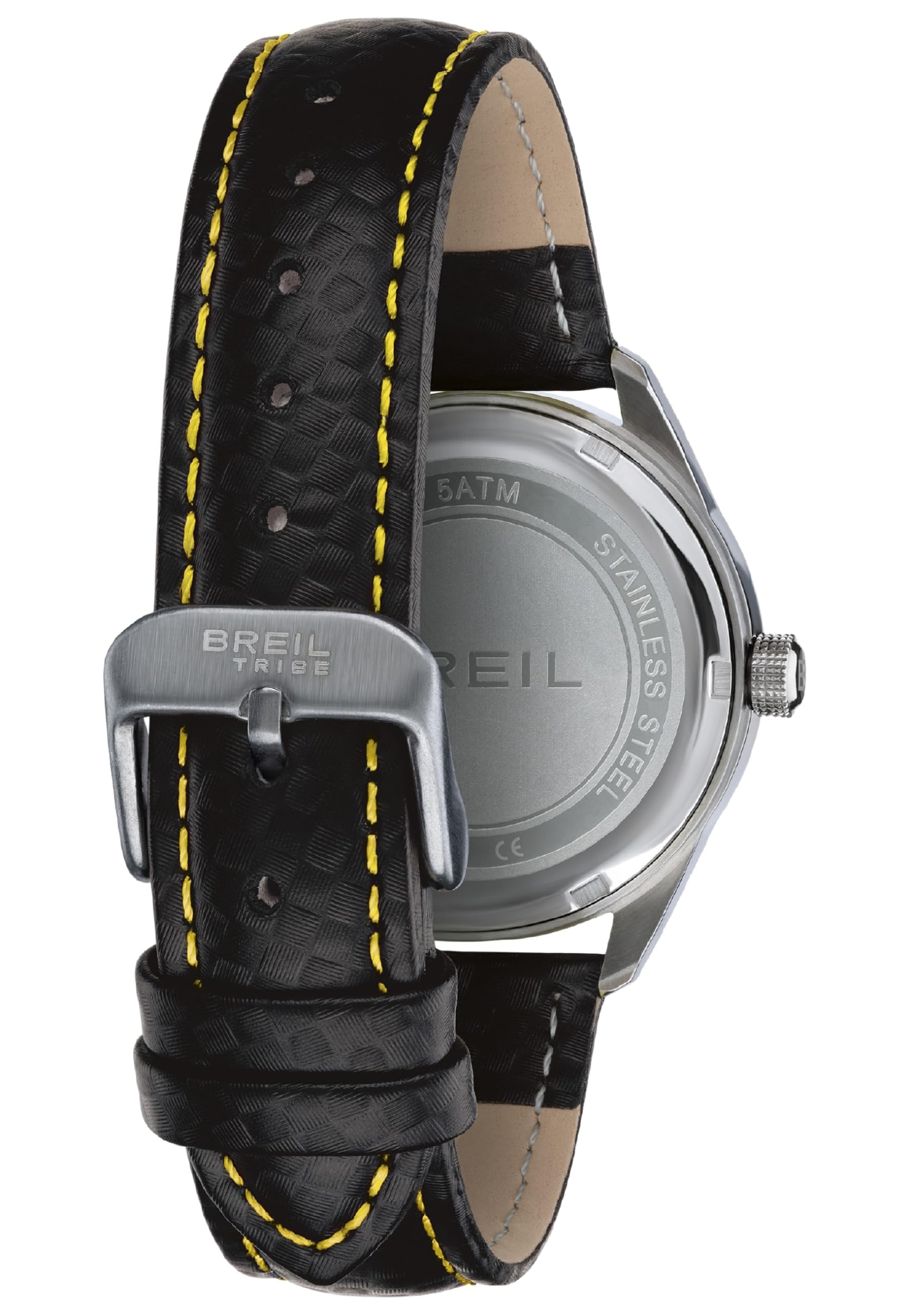 Breil, Collezione Mate, Orologio da Uomo, Orologio Sportivo Multifunzione, Chiusura Déployante, Diametro 37 mm