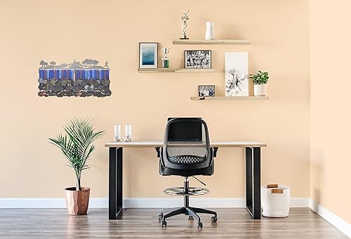 Vista 30 de Allied Medal Hangers - Trailscape - Corredor masculino o femenino - Múltiples opciones de tamaño disponibles - Soporte para premios deportivos