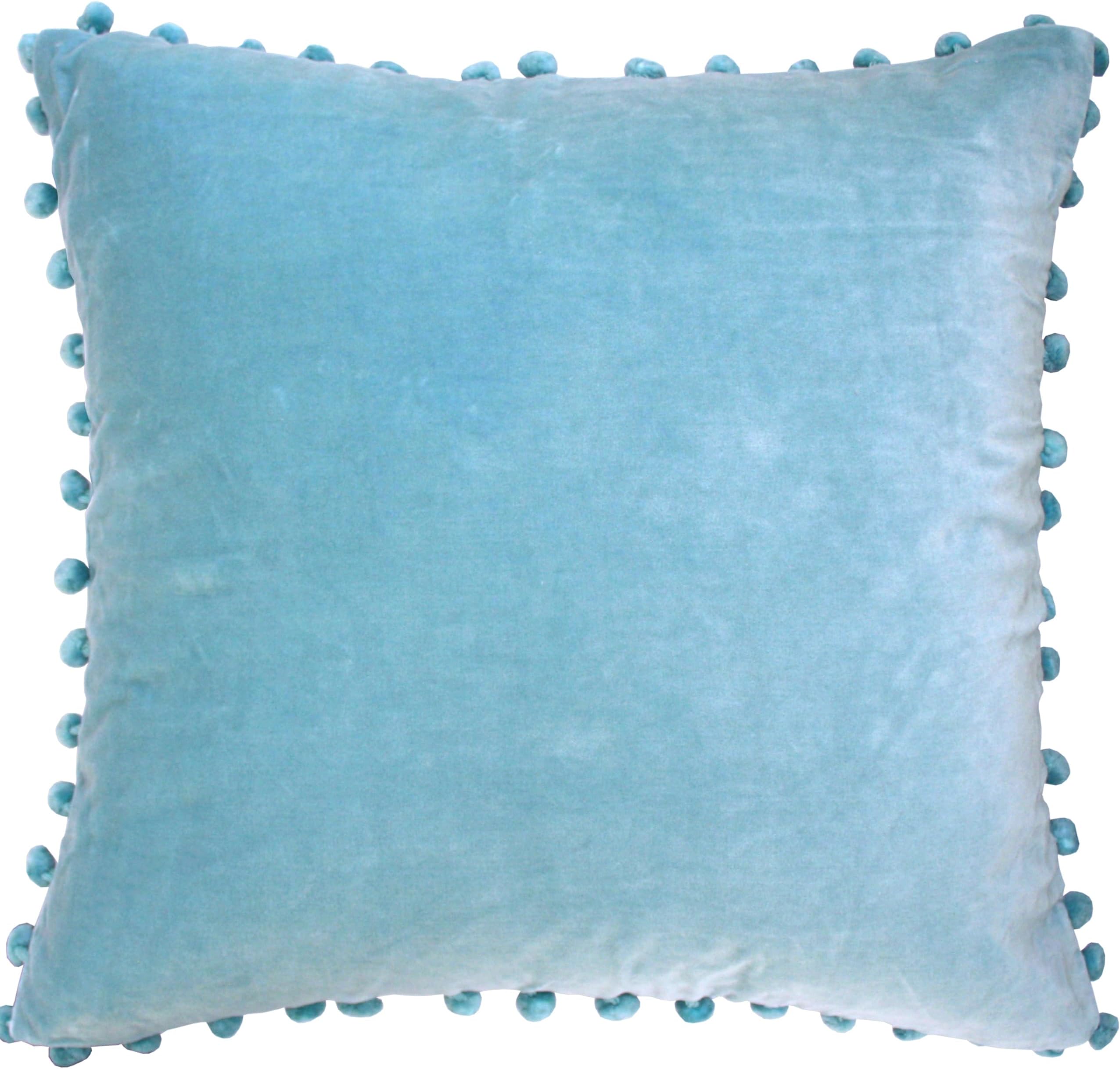 Ragged Rose Velvet Cushion Cover Velvet Pompom Cushion Covers for