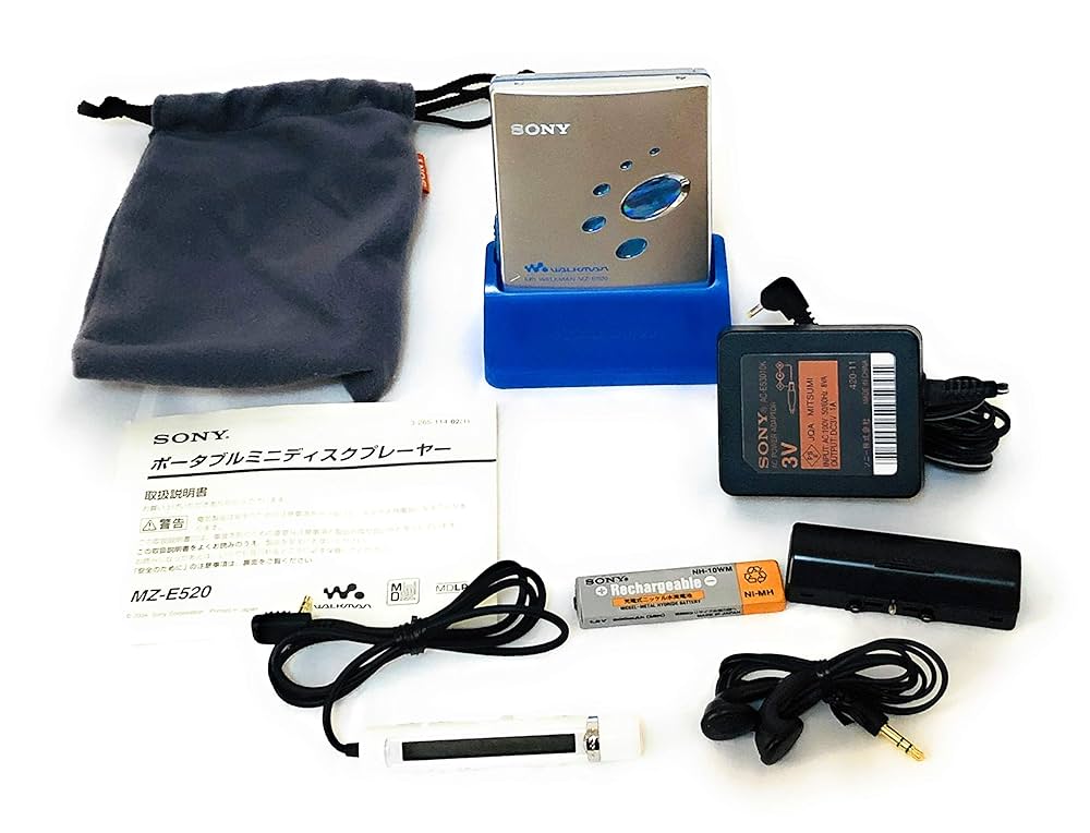 ポータブルプレーヤー SONY MZ-E520 MD player s-l400.jpg