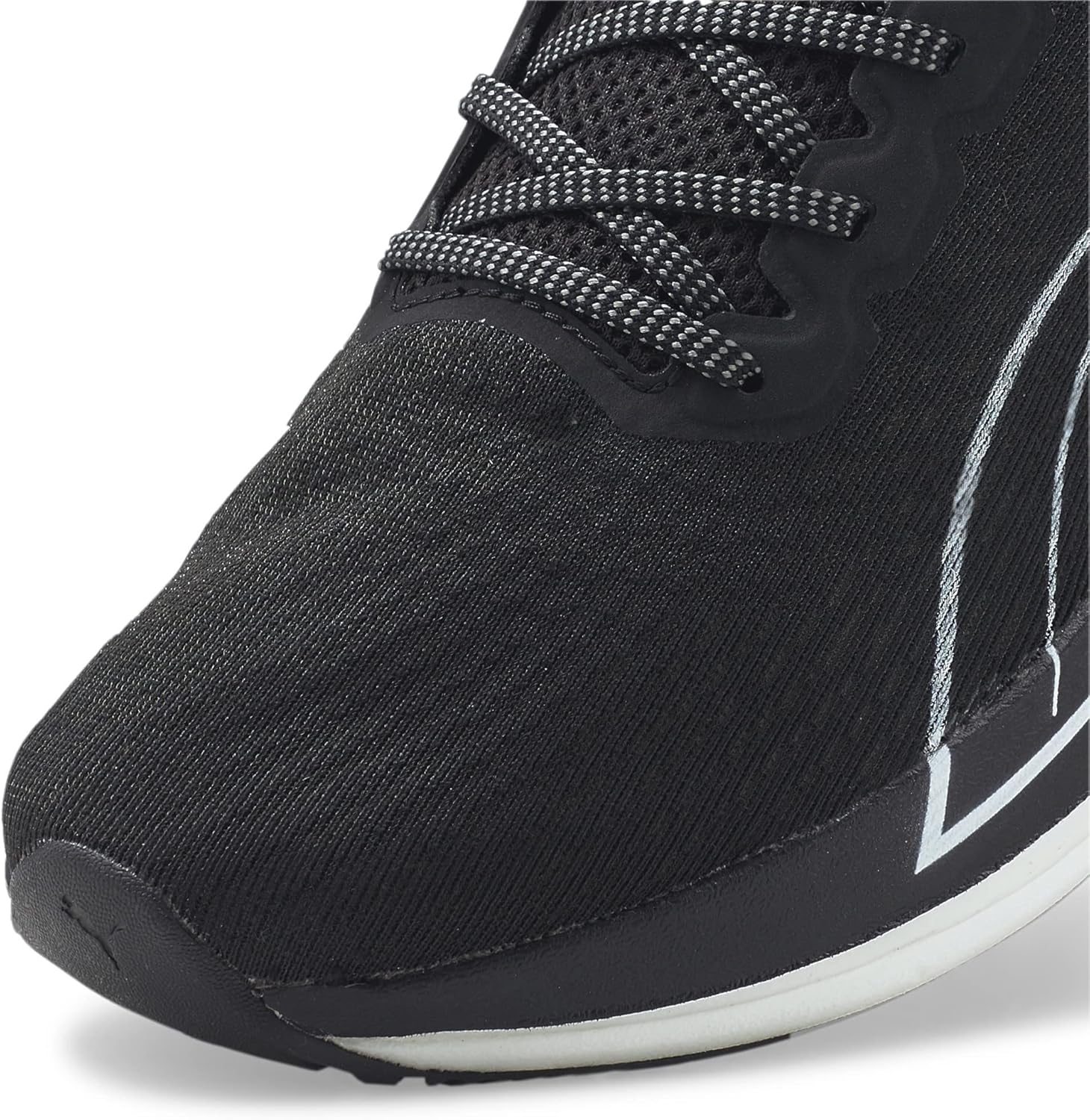 PUMA Mens Deviate Nitro Running Sneakers Shoes - Black - Size 7 M