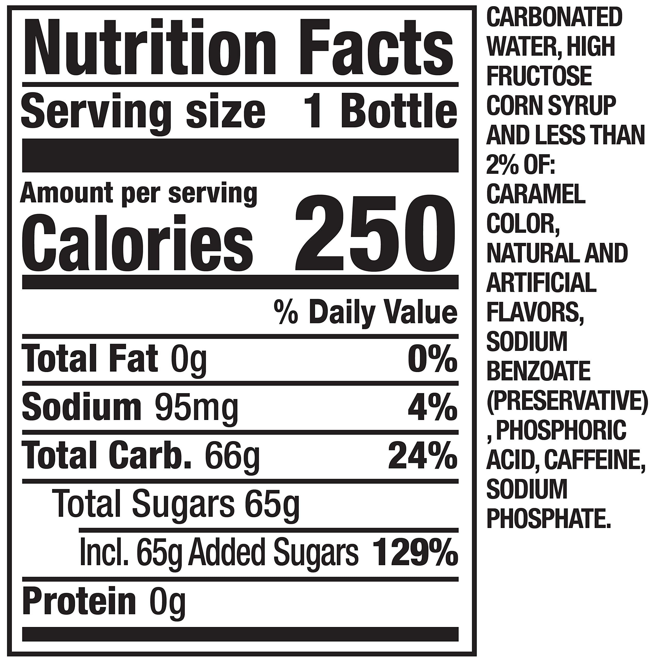 Dr Pepper Strawberries and Cream Soda, 20 fl oz bottle