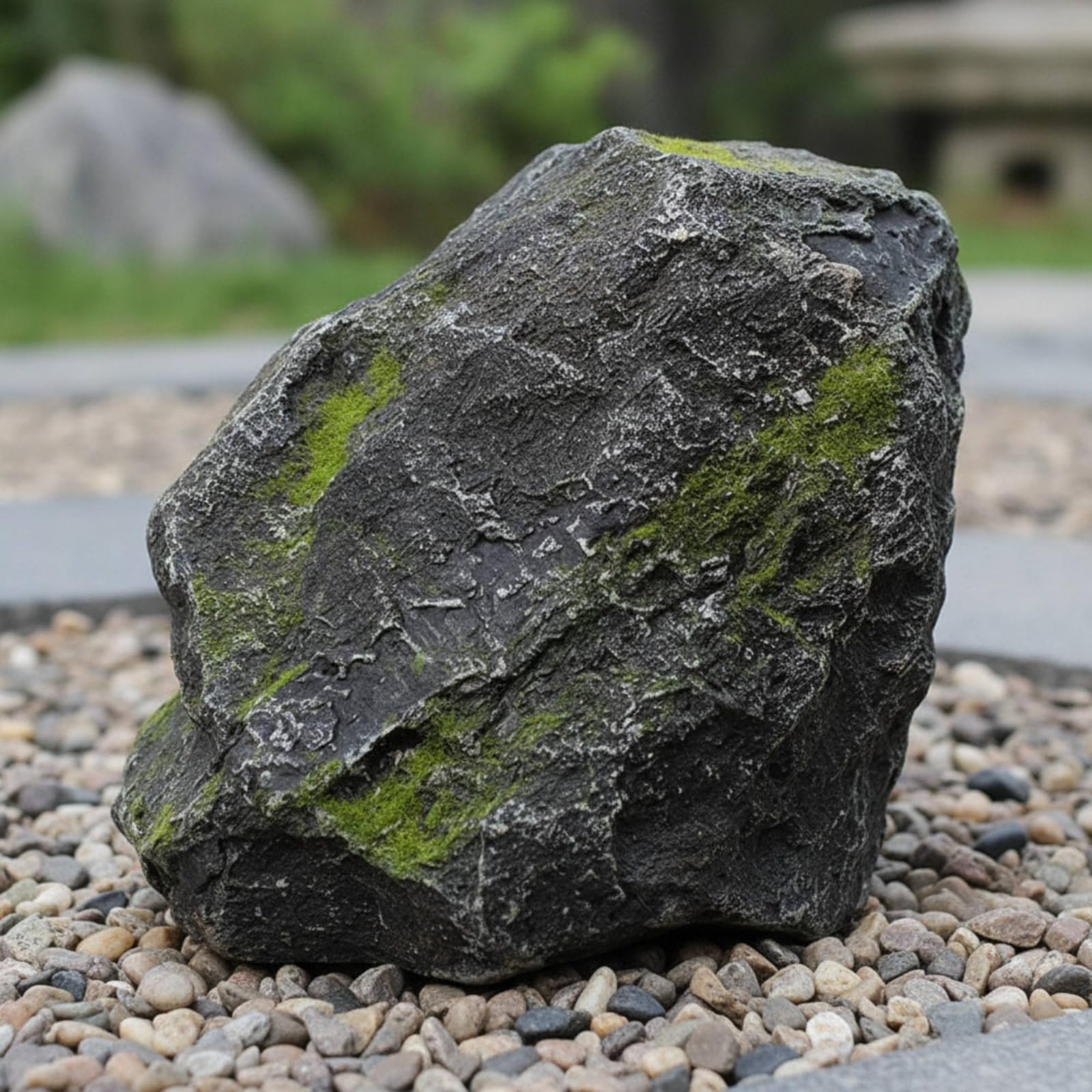 Simulated Stone Decoration Roccia Finta Giardino Decorazione Paesaggistica Ornamentale Esterno Fibra di Vetro Resistente, Nove Scene Come Desiderato