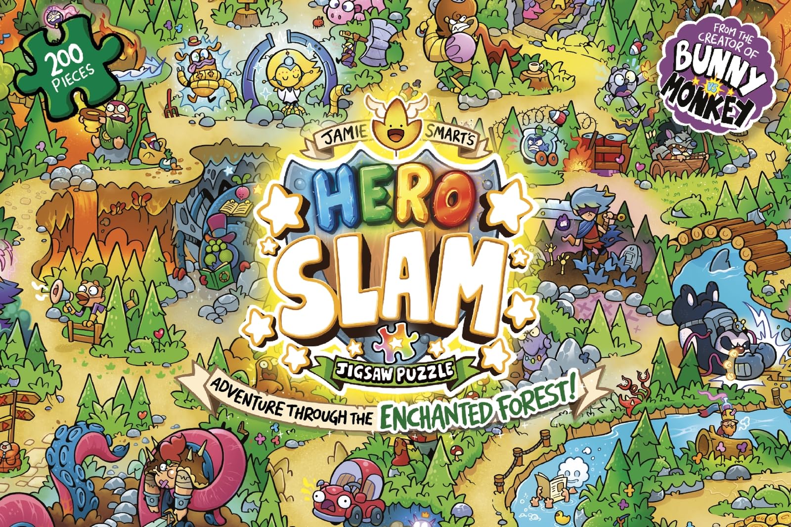 Hero Slam Jigsaw Puzzle 200 Pieces