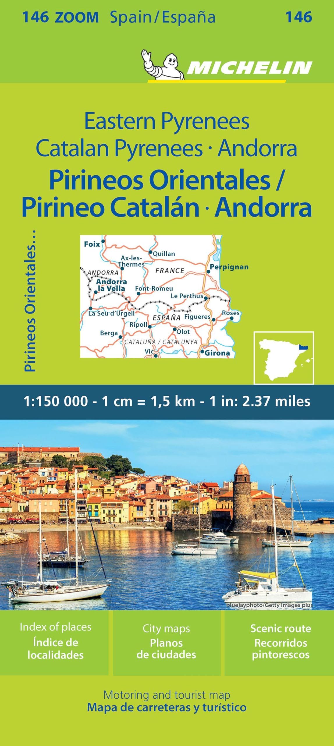 Pirineos Orientales - Zoom Map 146: Map