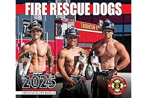 2025 Fire Rescue Dogs Calendar: A Muscular Must-Have