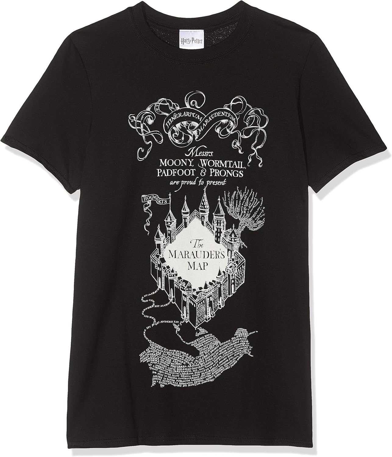 Harry Potter Men's Marauders Map T 