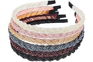 6 Pieces Beaded Headbands for Older Women: A Touch of Elegance for Silver Sirens