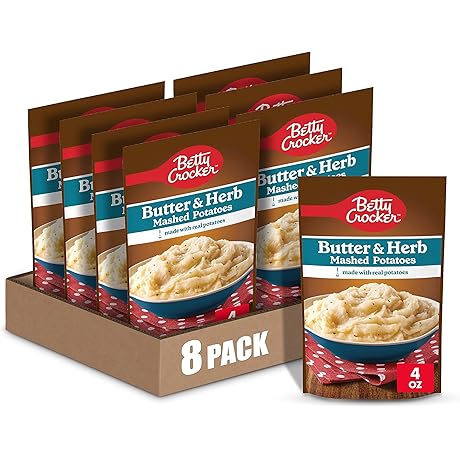 Betty Crocker Rich & Creamy Butter & Herb Mashed Potatoes