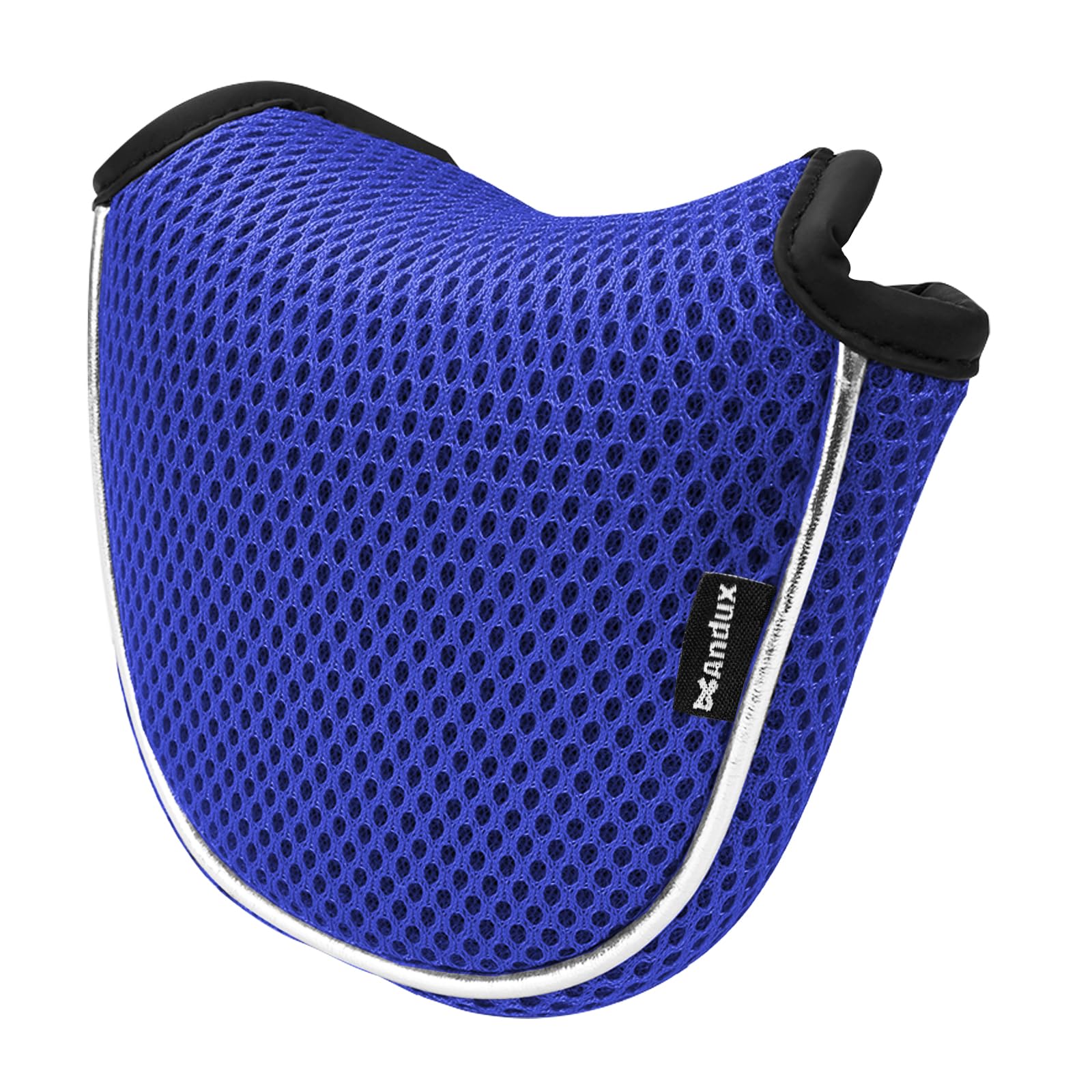 Andux Mallet Putter Cover Golf Putter Head Covers for Center Shaft Putter MT/TG16, Semicircle
