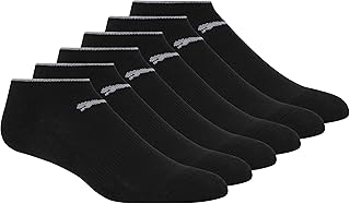 PUMA Paquete de 6 calcetines de corte bajo para mujer