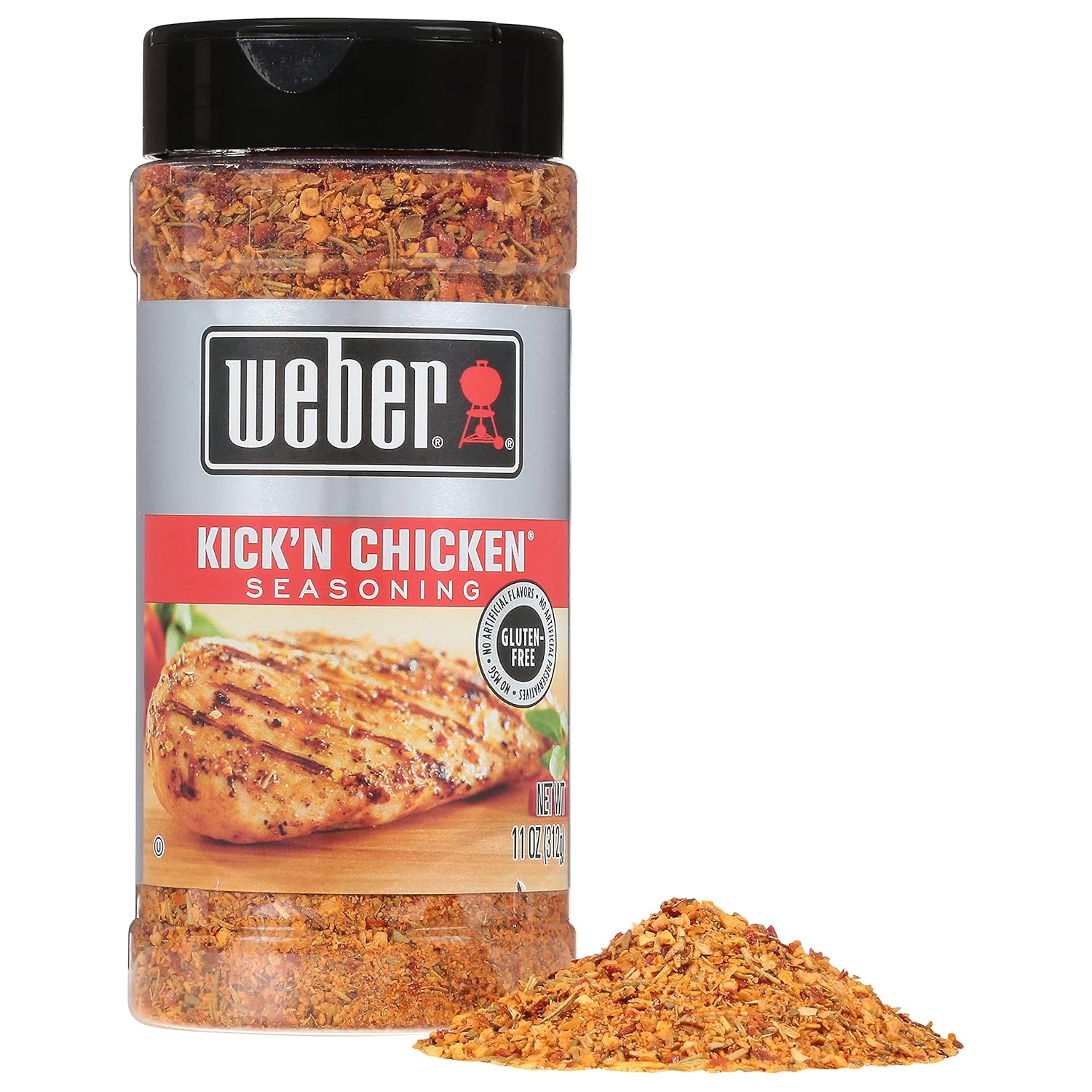Best Meat Seasoning - Weber Kick'n Chicken Seasoning, 11 oz Review