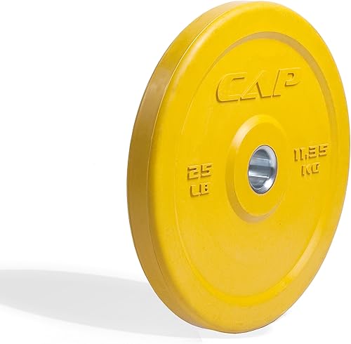 Miniatura 2 de Cap Barbell - Disco olímpico de hule de 2pulgadas, una unidad.