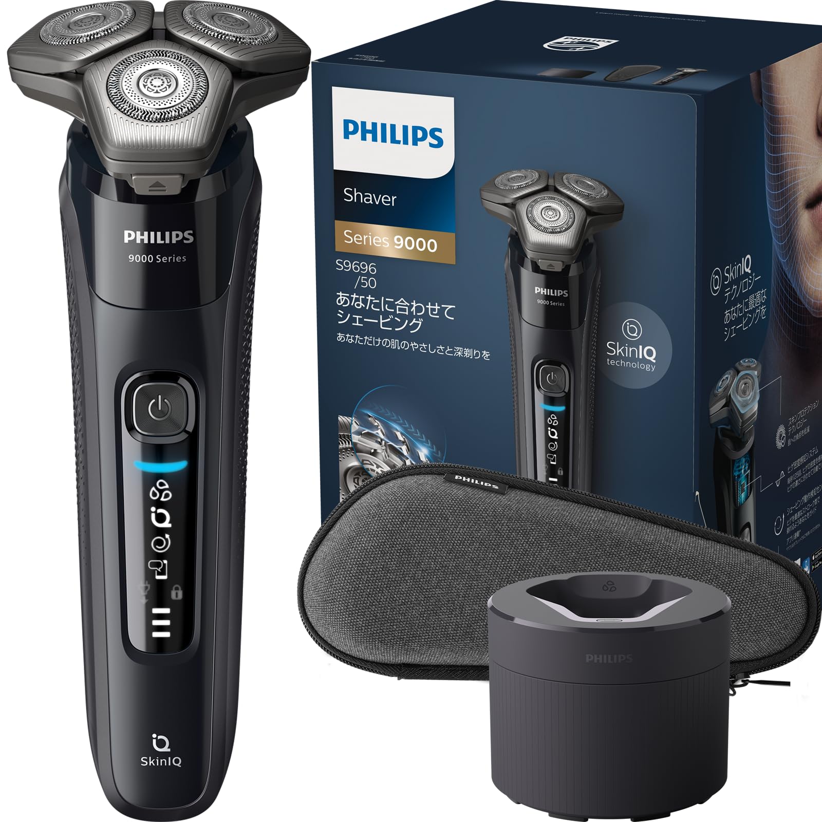 PHILIPS シェーバー　s9696/50 Amazon.co.jp: 【Gentle on Skin】Philips Electric Shaver 9000