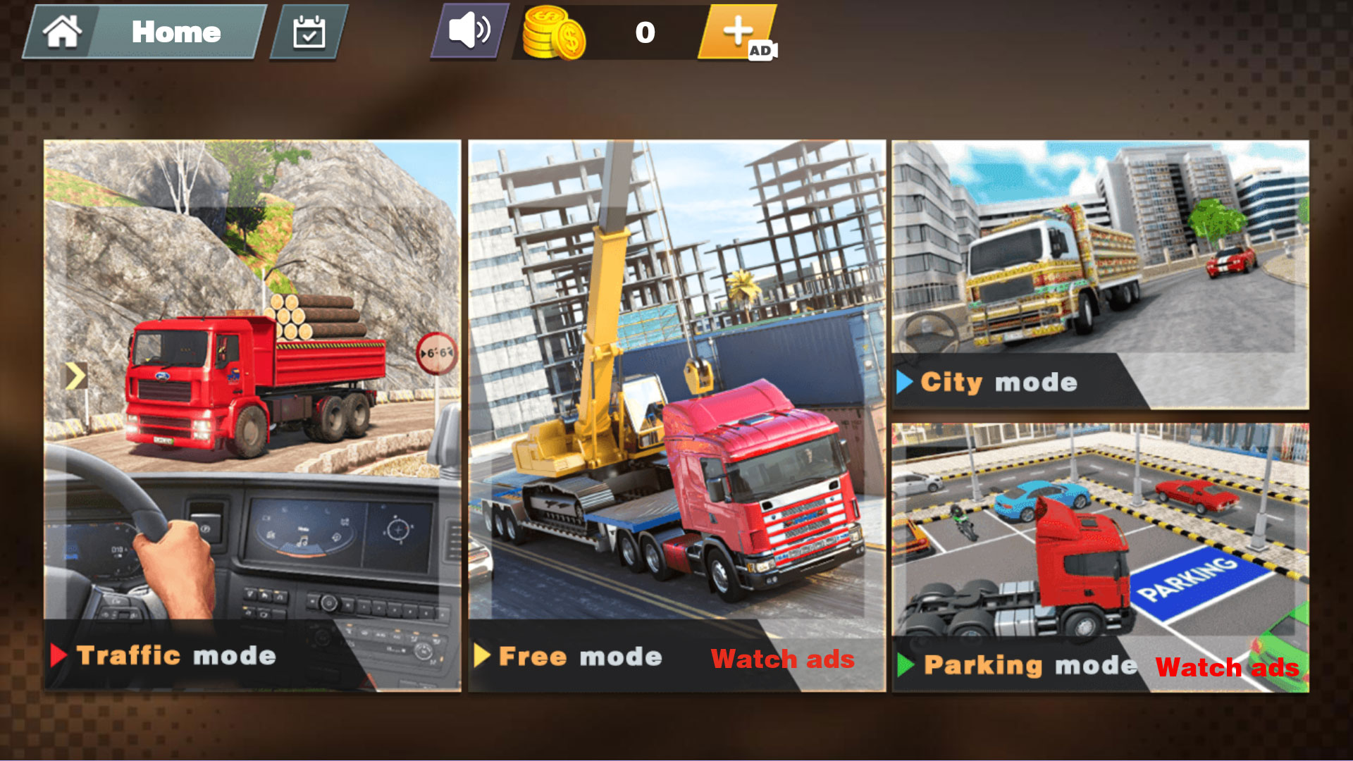 TRUCK DRIVER SIMULATOR 3D 🚛 Virtual Truck Driving App on