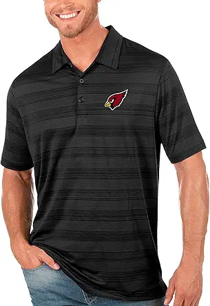 Antigua Men's Cardinal Arizona Cardinals Compass Polo