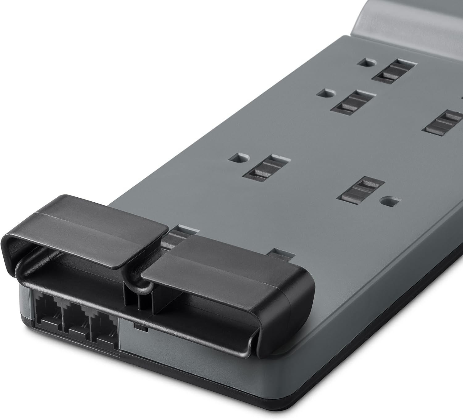 Belkin Power Strip Surge Protector with 8 Outlets, 6 ft Long Flat Plug Heavy Duty Extension Cord + Overload Protection for Home, Office, Travel, Compuer Desktop & Phone Charging Brick (3,550 Joules) : Everything Else