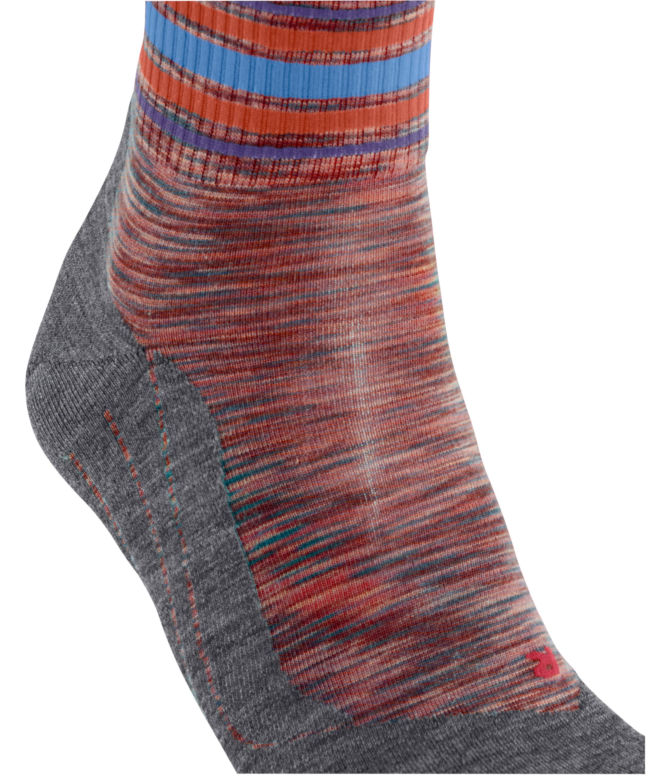 FALKE Mężczyźni Skarpety do wędrówek TK5 Wander Short M Sso wełna materiał funkcyjny przeciw pęcherzom cienkie 1 Para, Niebieski Blue Note 6545, 46-48