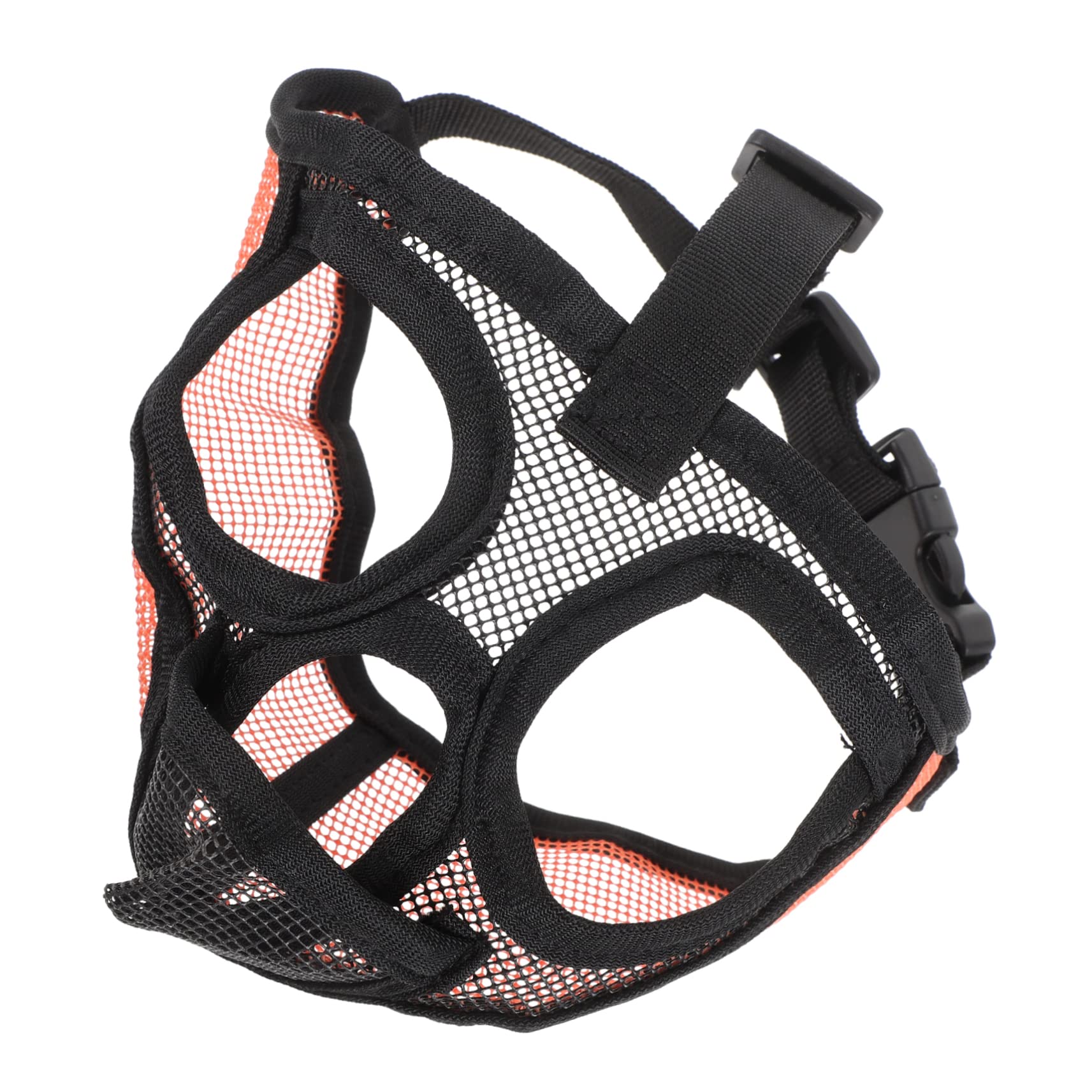 HAPINARY Dog Muzzle for Short Snout Breeds Soft and Durable Biting Barking and Chewing Muzzle for Bulldogs French Bulldogs and More