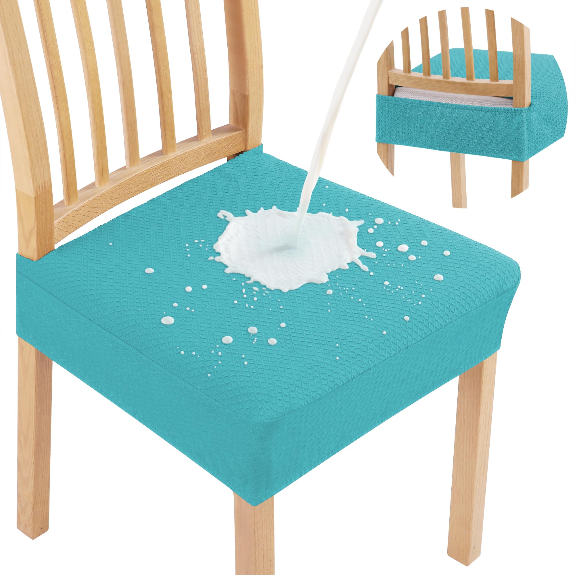 Waterproof Dining Chair Covers - Set of 6 -9 Waterproof Dining Chair Covers - Set of 6 -9