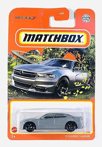 Matchbox 2018 Dodge Charger (gris) 55100