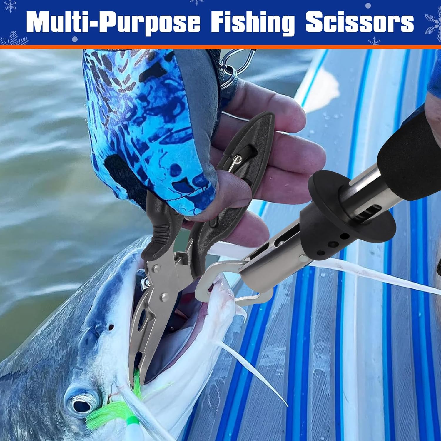 Fishing Advent Calendar 2025 for Men, 24-Day Fishing Tackle Advent Calendar with Fishing Rod Holder, Fish Lip Gripper, Hook Tier, Christmas Count-Down Calendar for Father, Husband, or Boyfriend - Image 8