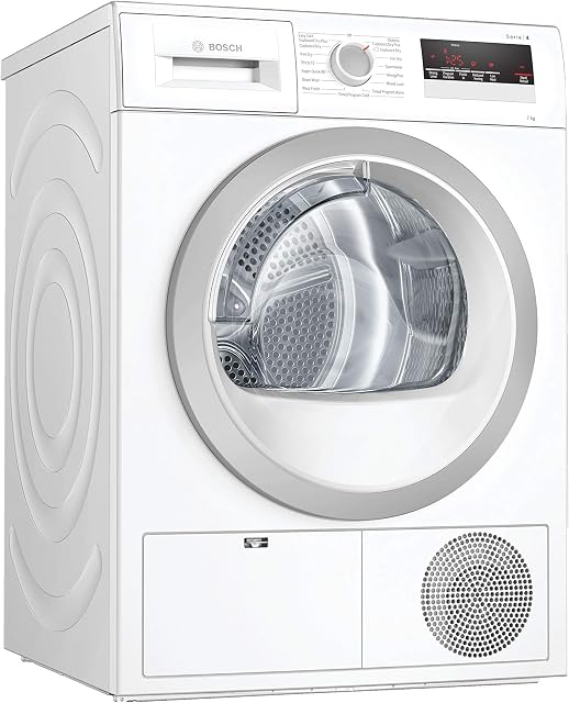 Bosch WTN85201GB Serie 4 Freestanding Condenser Tumble Dryer, 7kg load, White