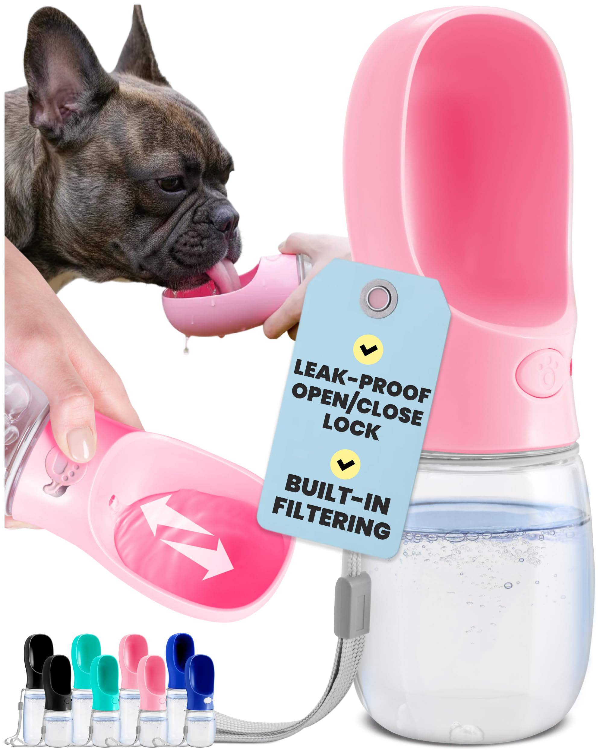 MalsiPree On the Go Dog Water Bottle Dispenser
