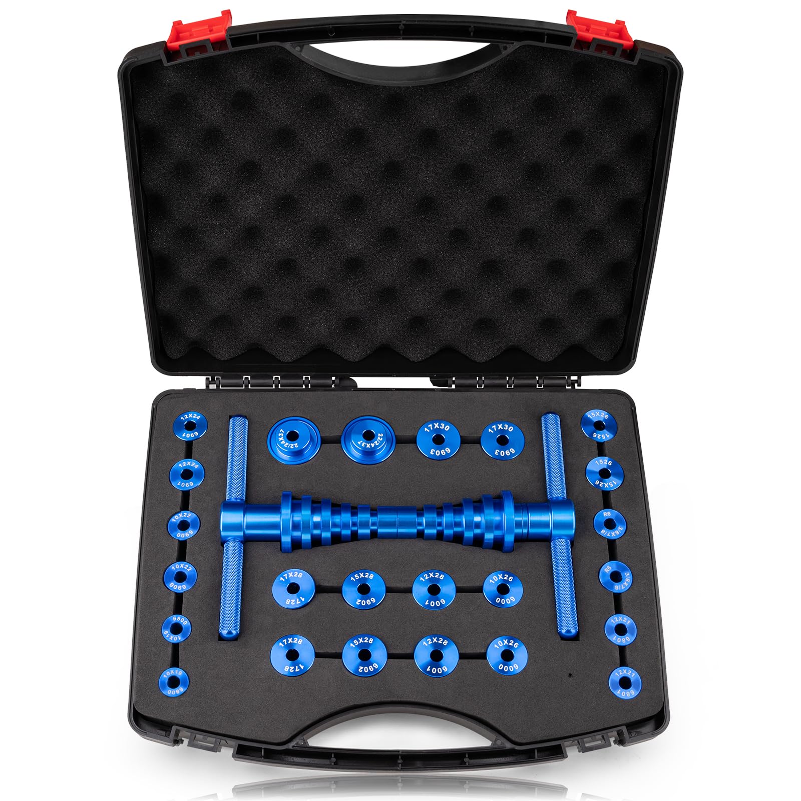 Bearing Press Kit for Bicycle Hub & Pivot, 25PCS Universal Tool