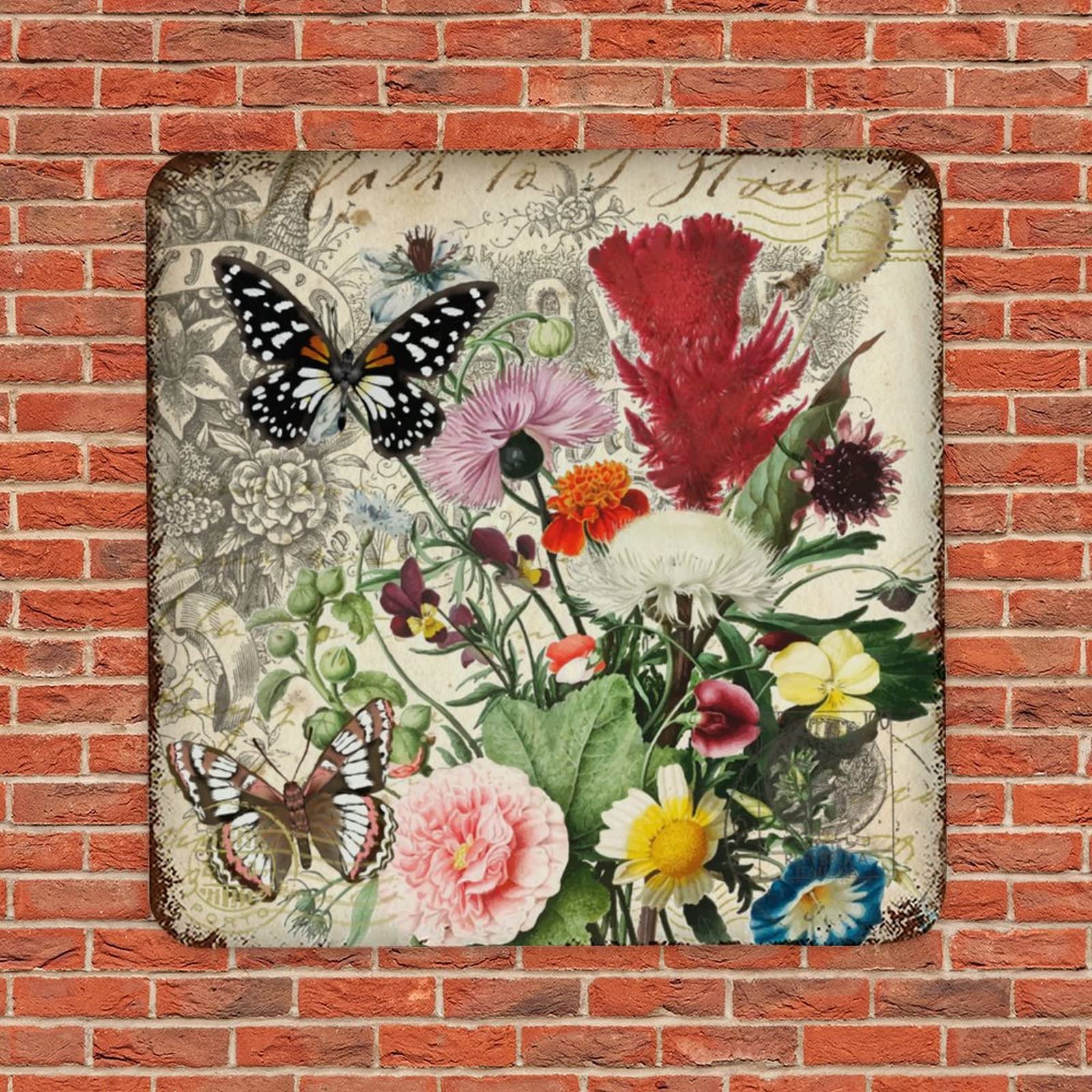 Plaque Vintage En Métal Acteur Dita Von Teesemaison, Décoration Murale