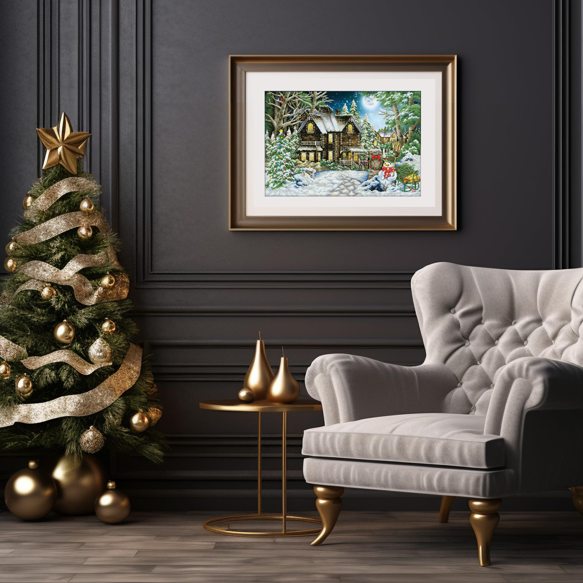 Amazon.com: DIAMOND DOTZ Winter Wonderland Diamond Painting